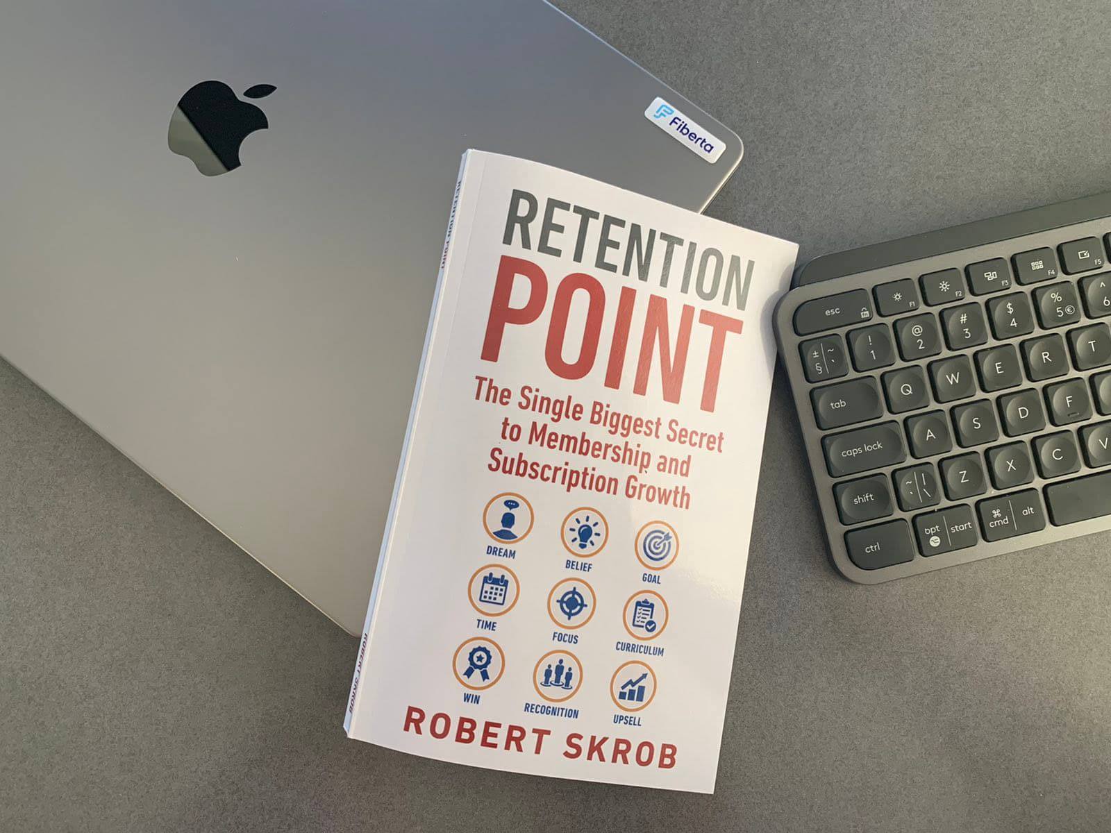 Retention point knyga Robert Skrob