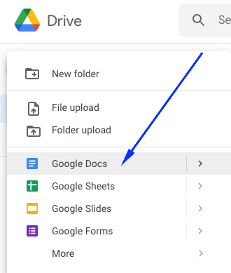 Google Docs ofisas