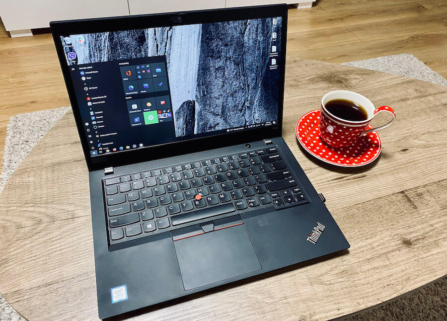 Lenovo ThinkPad verslo kompiuteris darbui