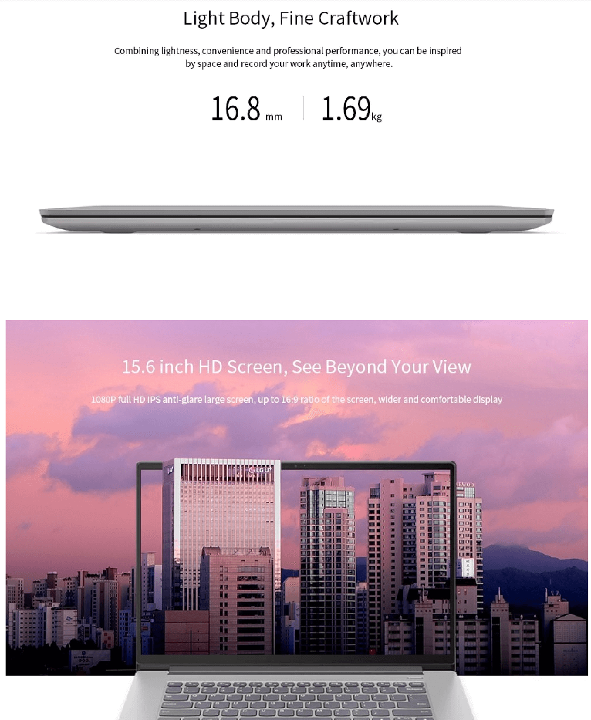 Lenovo 530S 15.6" i5-8250U 8GB 256GB Win10 nuoma
