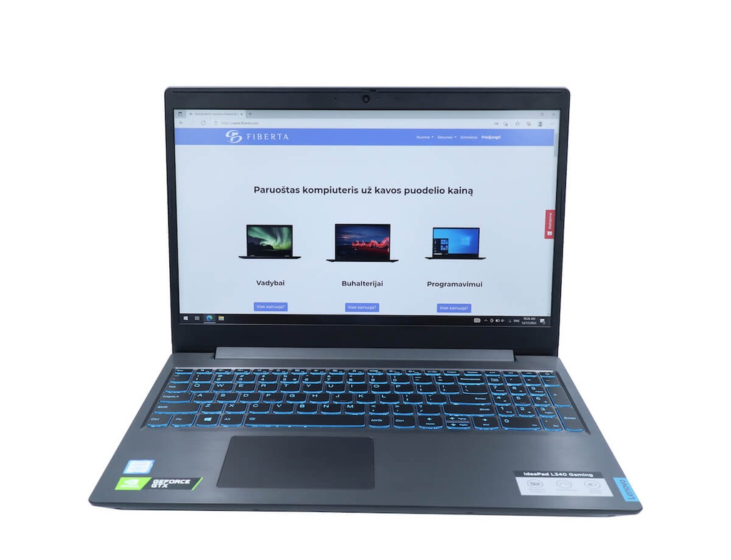 Lenovo L340 15.6" i7-9750H 8GB 512GB GTX1650