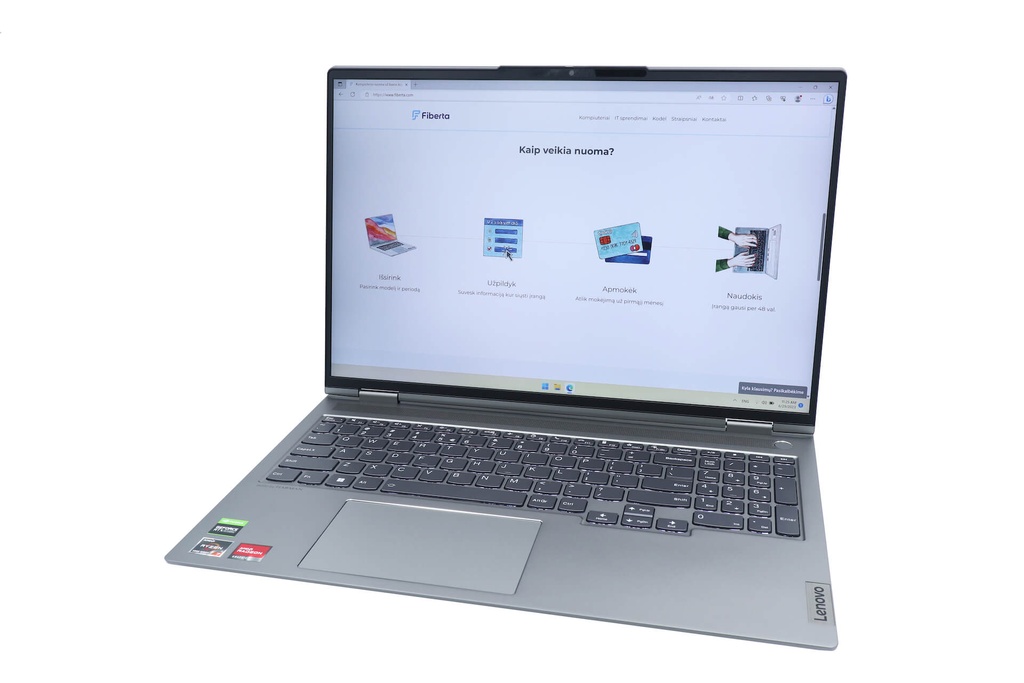 Lenovo ThinkBook 16 16" R7-5800H 40GB 1TB RTX3060